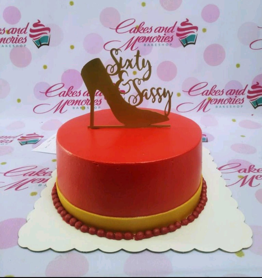 Stiletto Heel Birthday Cake | Baked by Nataleen