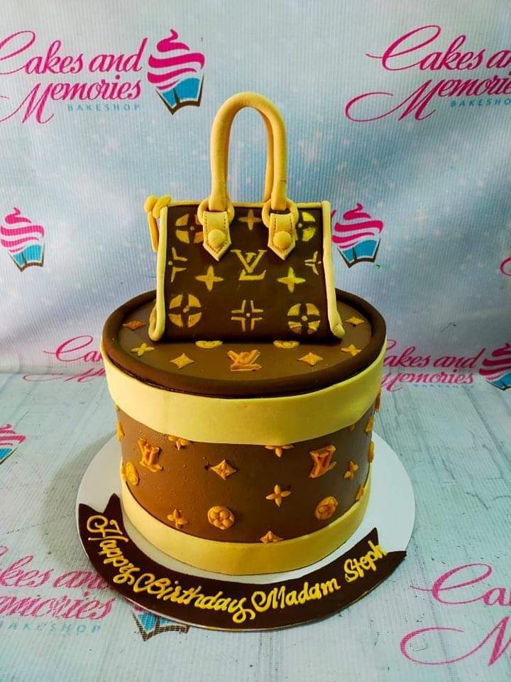 LV Bag Cake!~ We customize cakes and - The Cakerie Cebu