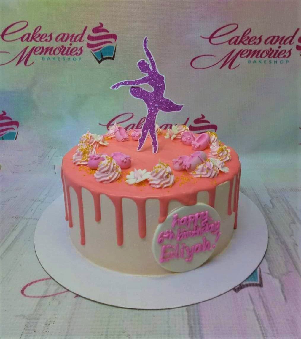 How to make Kids 7th birthday art deco dance artistic cake design:Happy  birthday cake art decorating - YouTube