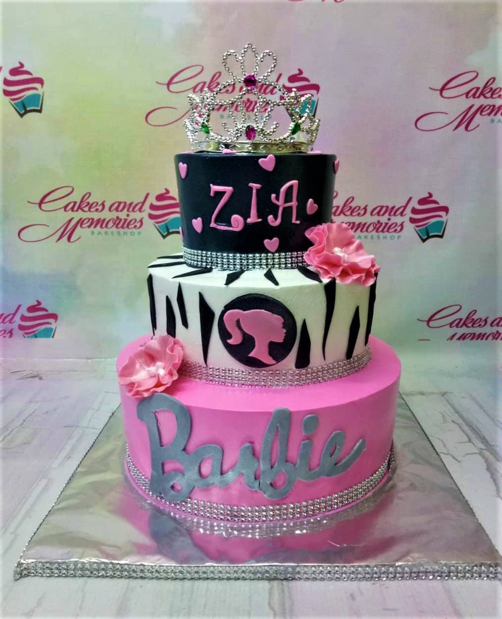 Barbie Dream House Cake | a barbie dream house cake in Noida | Bakehoney