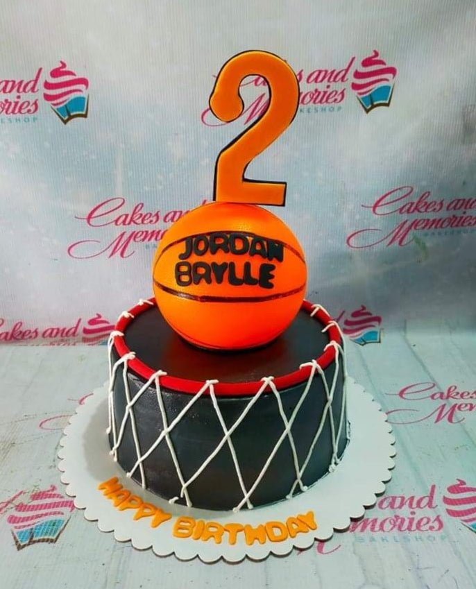 D7017 - designer basketball cake toronto | A 10