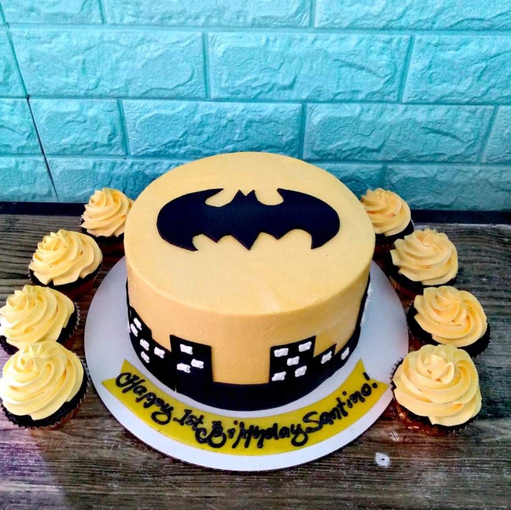 Festiko® Batman Birthday Party Supplies For Kids, Batman Party Decorations, Birthday  Decorations, 1 Pc Cake