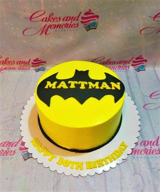 Batman Cake Topper - Little Bettons Party Hire