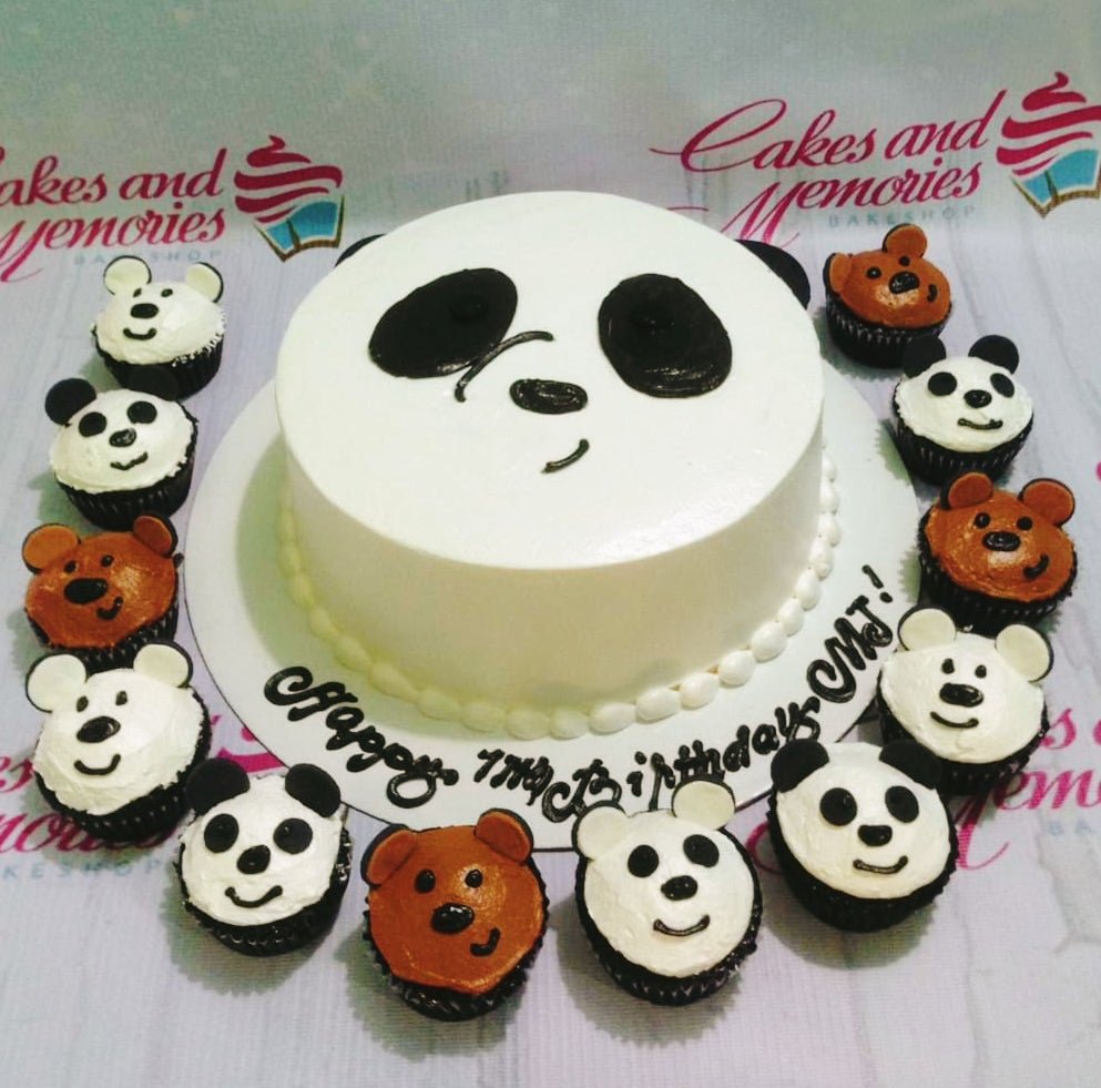 Big Dot of Happiness Party Like a Panda Bear - Birthday Party Cake  Decorating Kit - Happy Birthday Cake Topper Set - 11 Pieces - Walmart.com