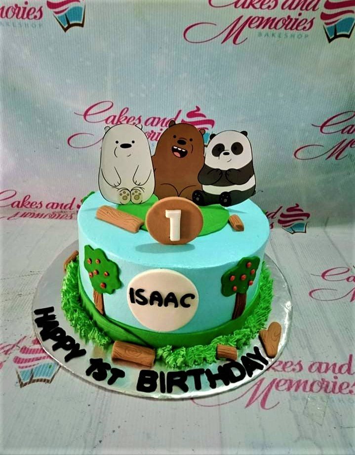Bears Cake - 1102 – Cakes and Memories Bakeshop