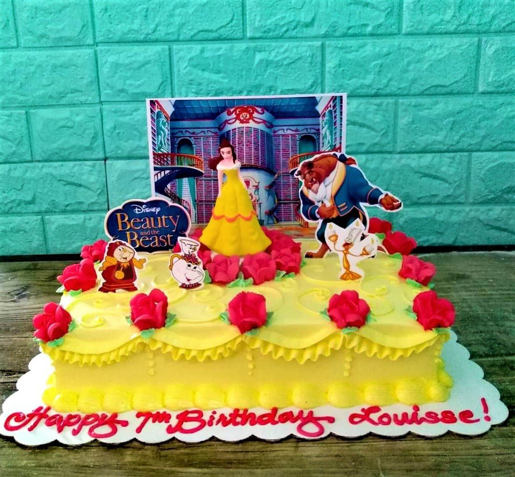 Disney PRINCESS 🌹 BELLE Doll Cakes - Beauty and the Beast - YouTube