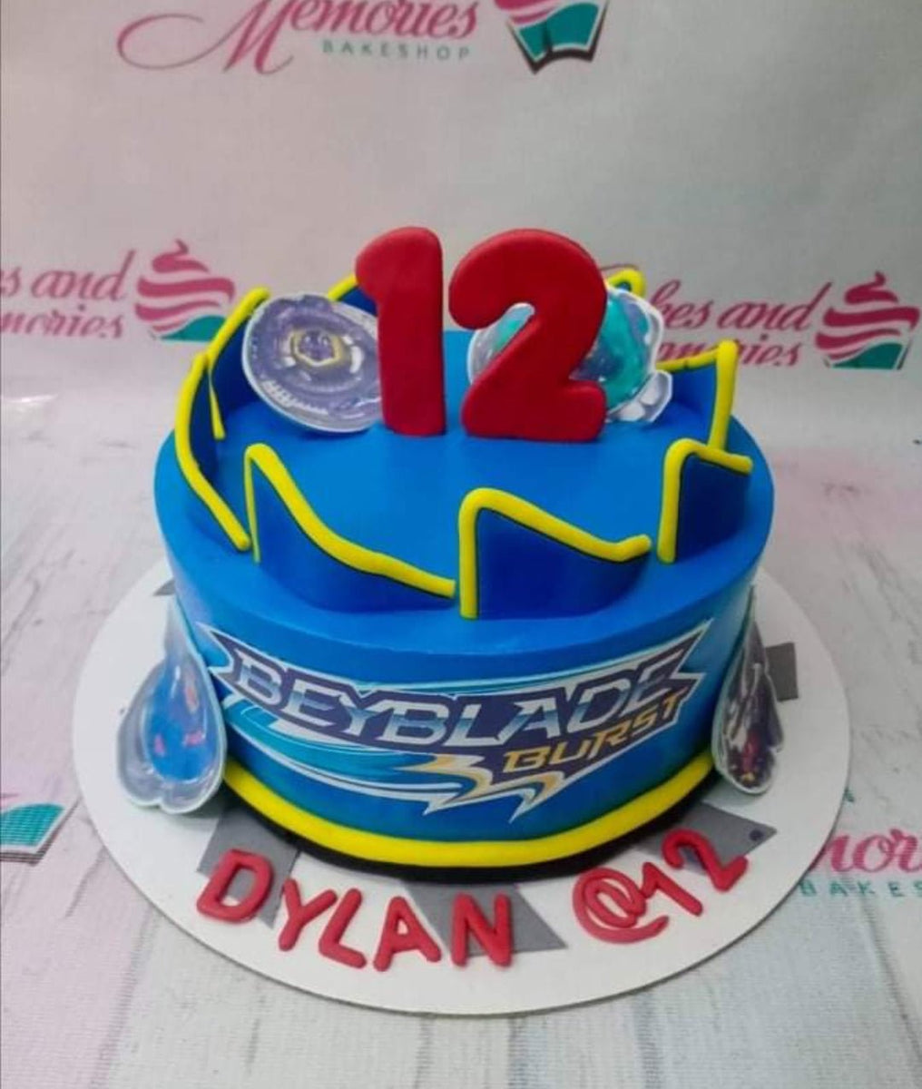 Beyblade Cake - 1103 – Cakes and Memories Bakeshop