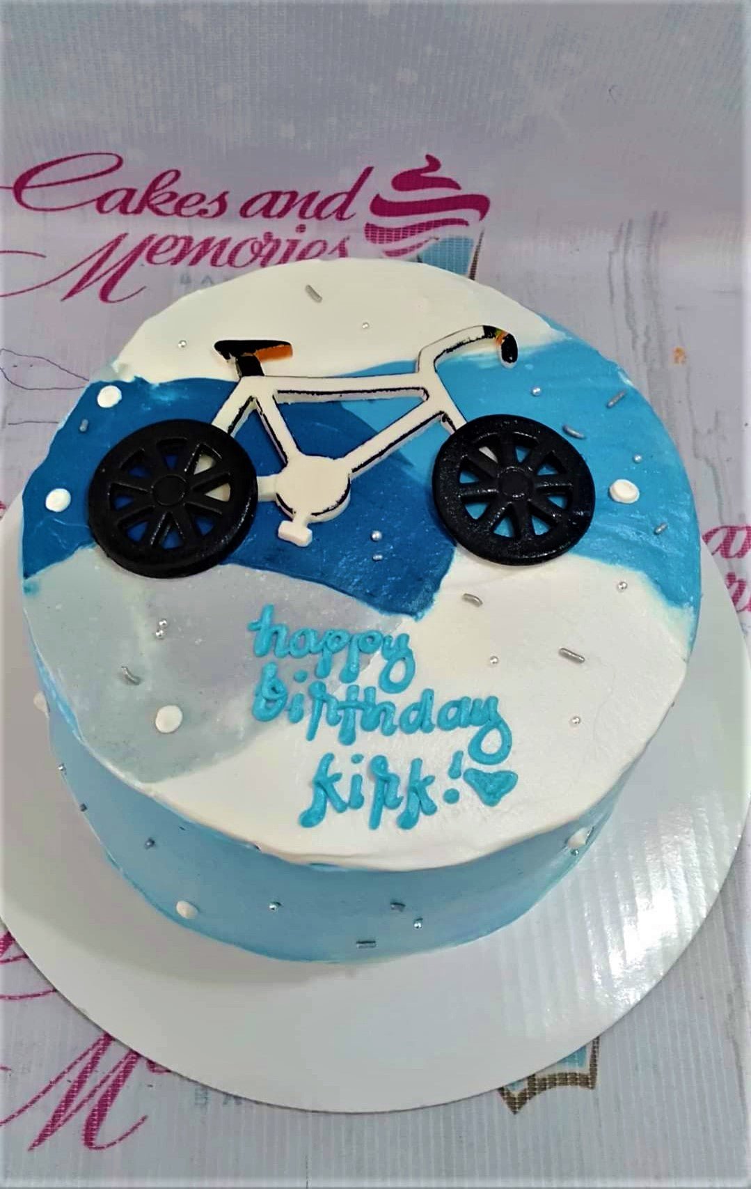 Car Theme Cake | Bike Shape Cake - Order Online Delivery | Kingdom of Cakes