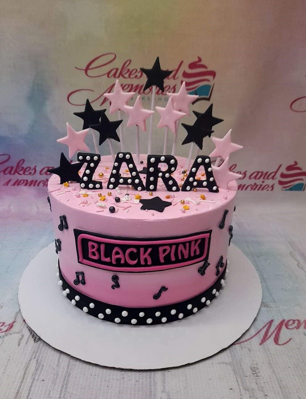 Blackpink Themed Cake | Farah's Dessert Heaven – FARAH'S DESSERT HEAVEN