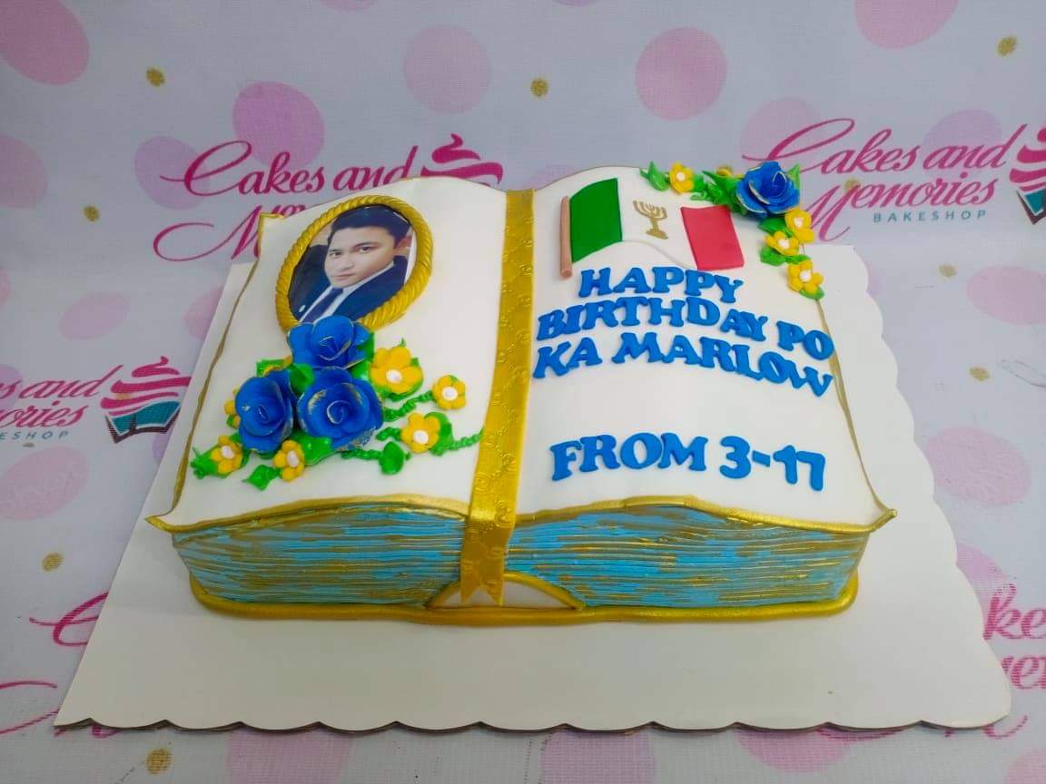 Books Cake - 5317 – Cakes and Memories Bakeshop