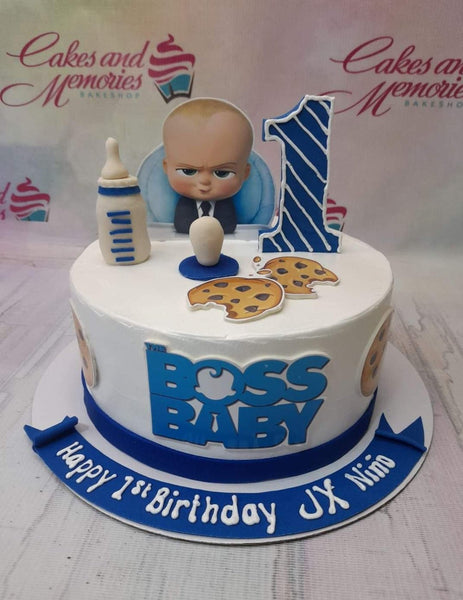 Kids Favorite Boss Baby Theme Designer Cake - Avon Bakers