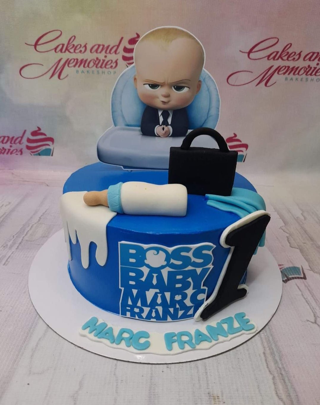 Boss Baby Cake - Dough and Cream