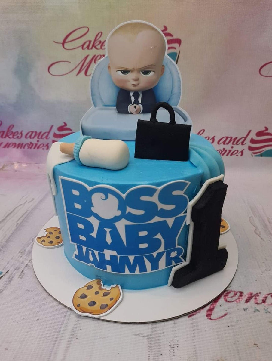 Boss Baby Cake - 1112 – Cakes and Memories Bakeshop