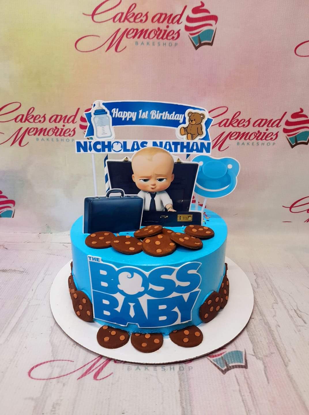 Boss baby new cake design first birthday 2 kg