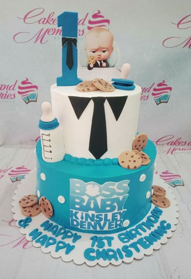 Boss Baby Cake - 2210 – Cakes and Memories Bakeshop