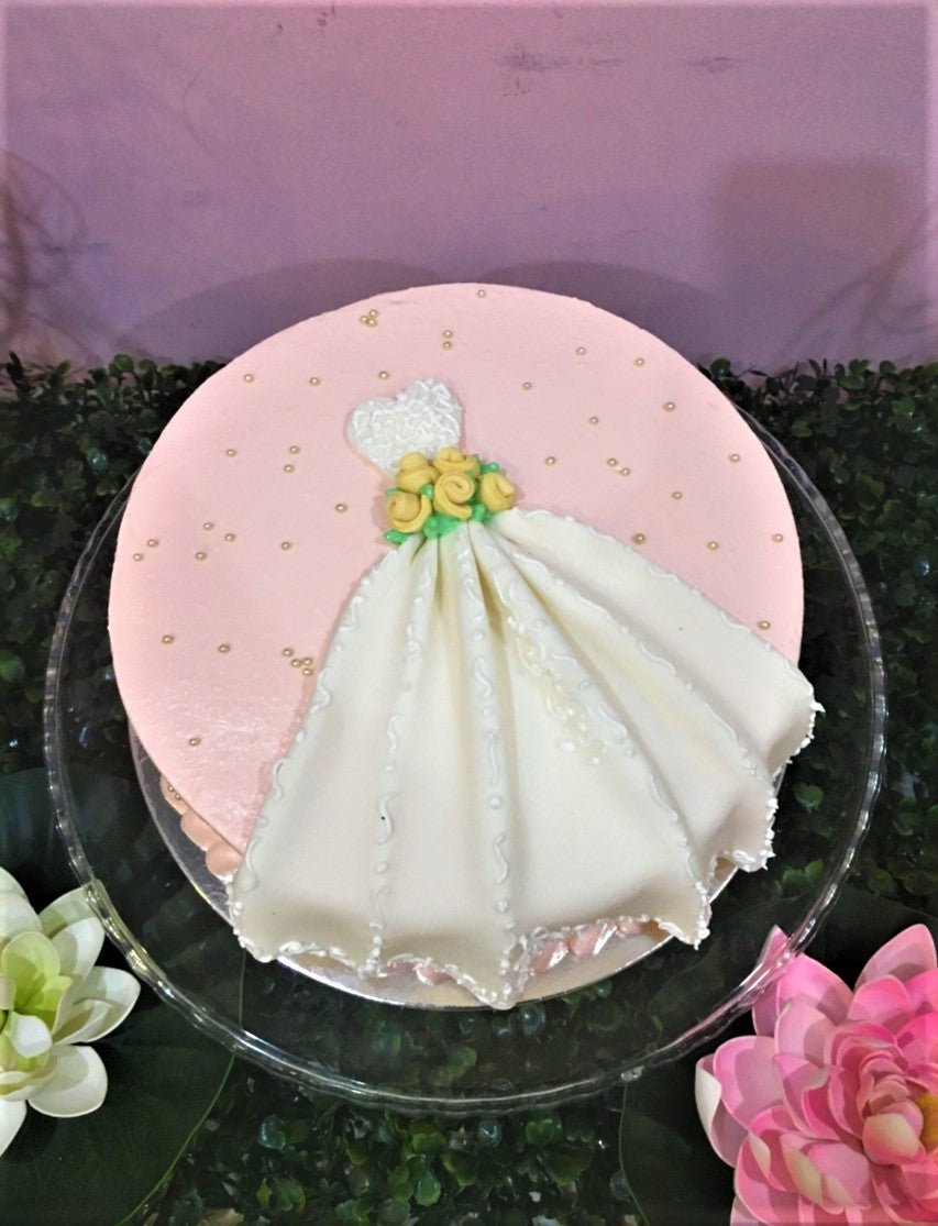 Bride and Groom Shower Cakes Recipe - BettyCrocker.com