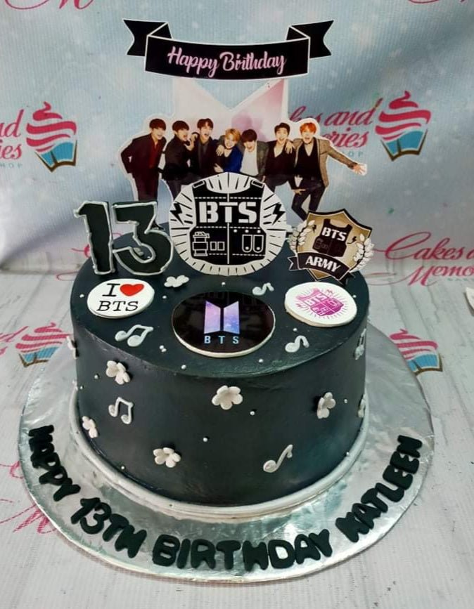 Personalized BTS CAKE TOPPER Kpop Birthday - Etsy Canada