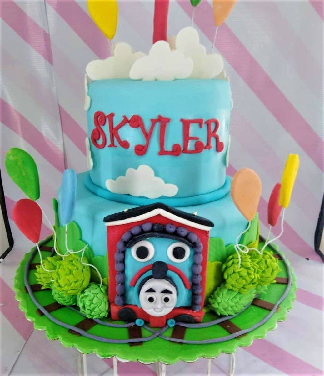 Bus Train Trucks Cake - 2202 – Cakes and Memories Bakeshop