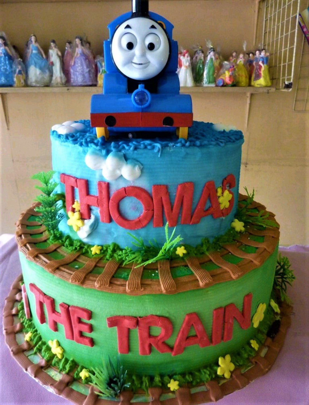 The Sensational Cakes: 3d Train trail awesome design for boy birthday 3d  customized cake #singaporecake