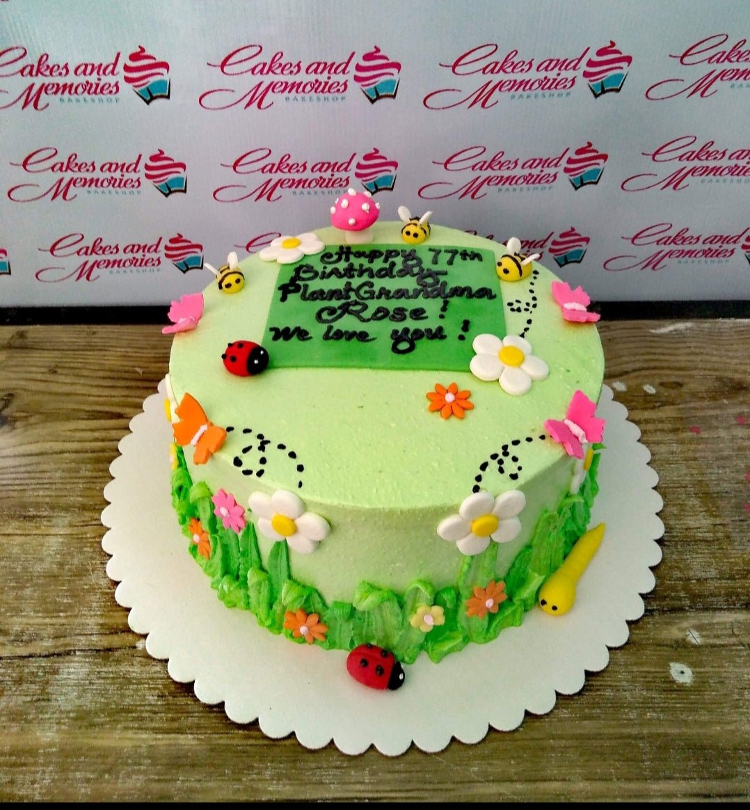 Grandma cake 祝寿, Food & Drinks, Homemade Bakes on Carousell