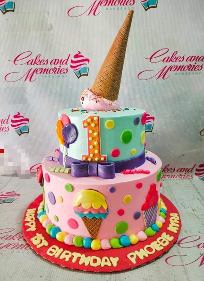 Candy themed cake | Twin birthday cakes, Candyland cake, Minion birthday  cake