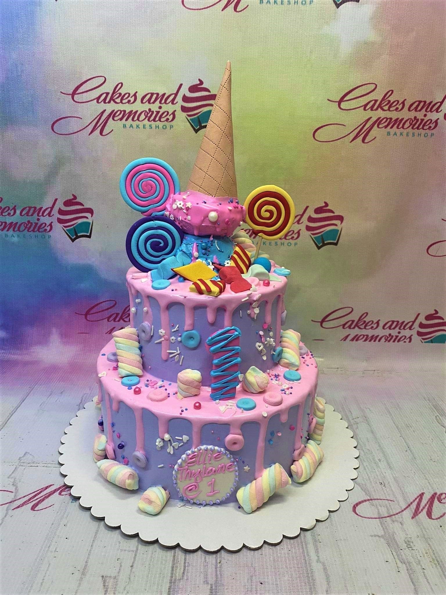 Candyland Cake Design Images (Candyland Birthday Cake Ideas) | Candyland  birthday, Candyland cake, Candyland