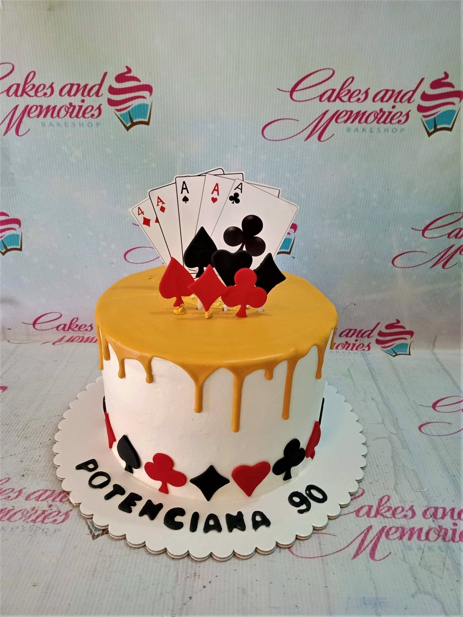 Cake & Candles Musical Birthday Card Singing 