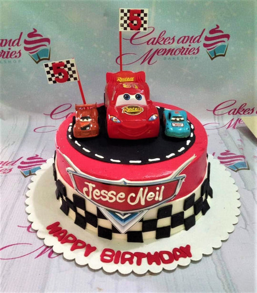 Cars (Pixar) Cake - 1104 – Cakes and Memories Bakeshop