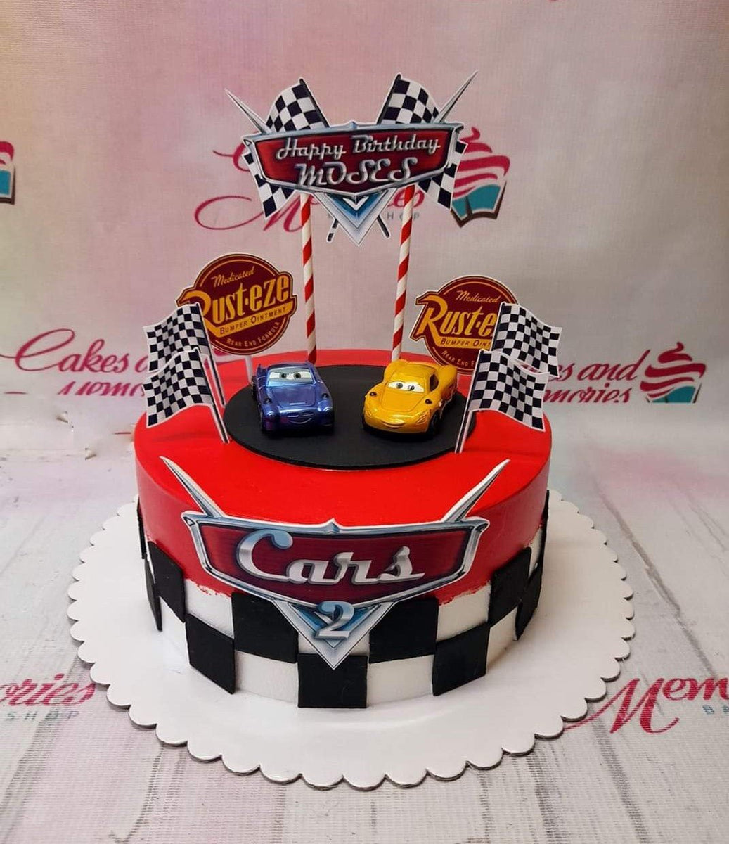 Cars (Pixar) Cake - 1123 – Cakes and Memories Bakeshop