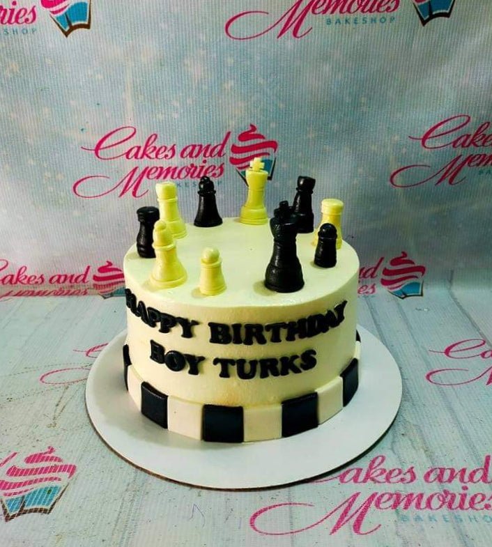 Checkmate Chess Game Cake – City Cakes
