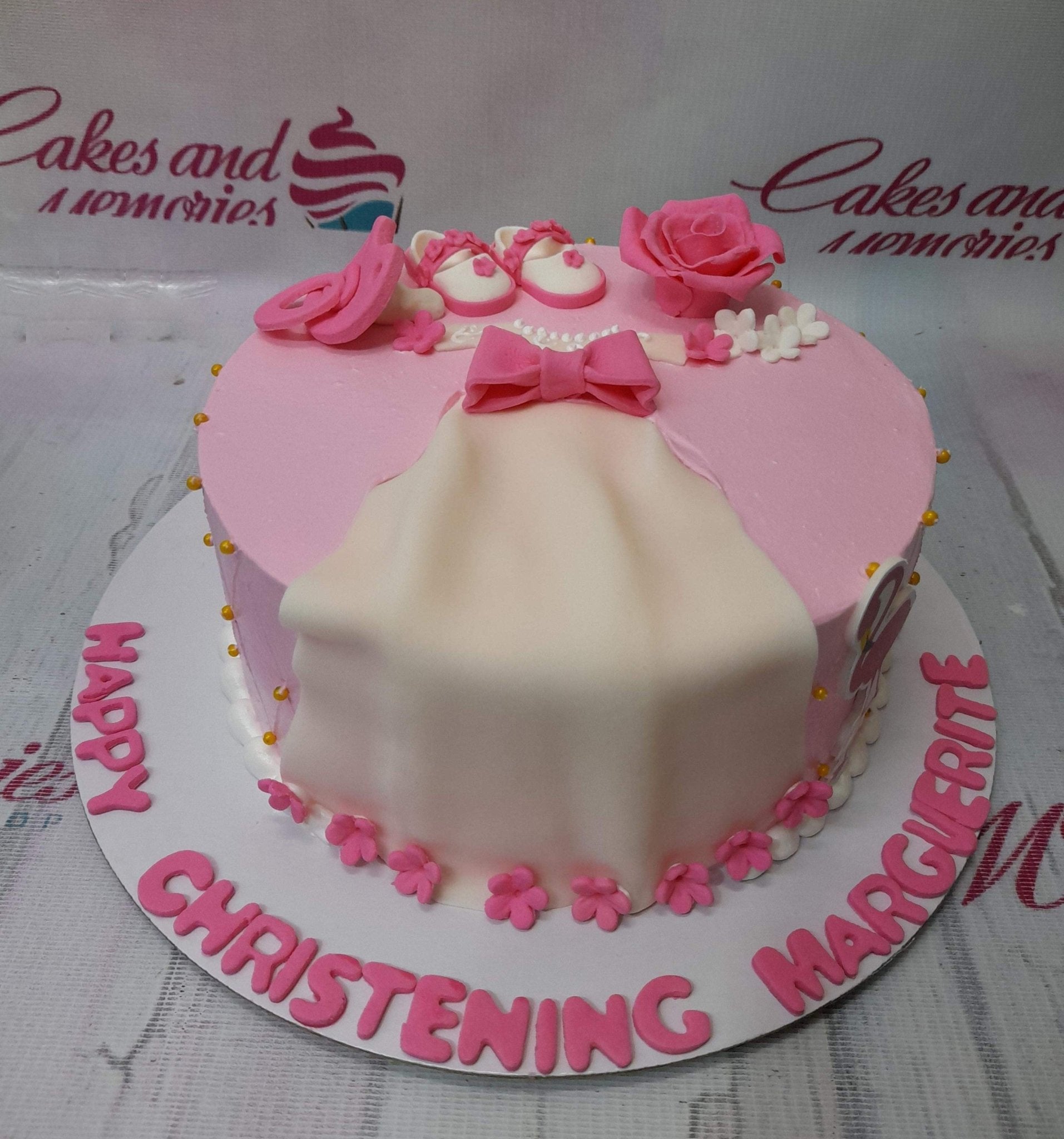 Twins Christening Cake – Sweet Things Savoury