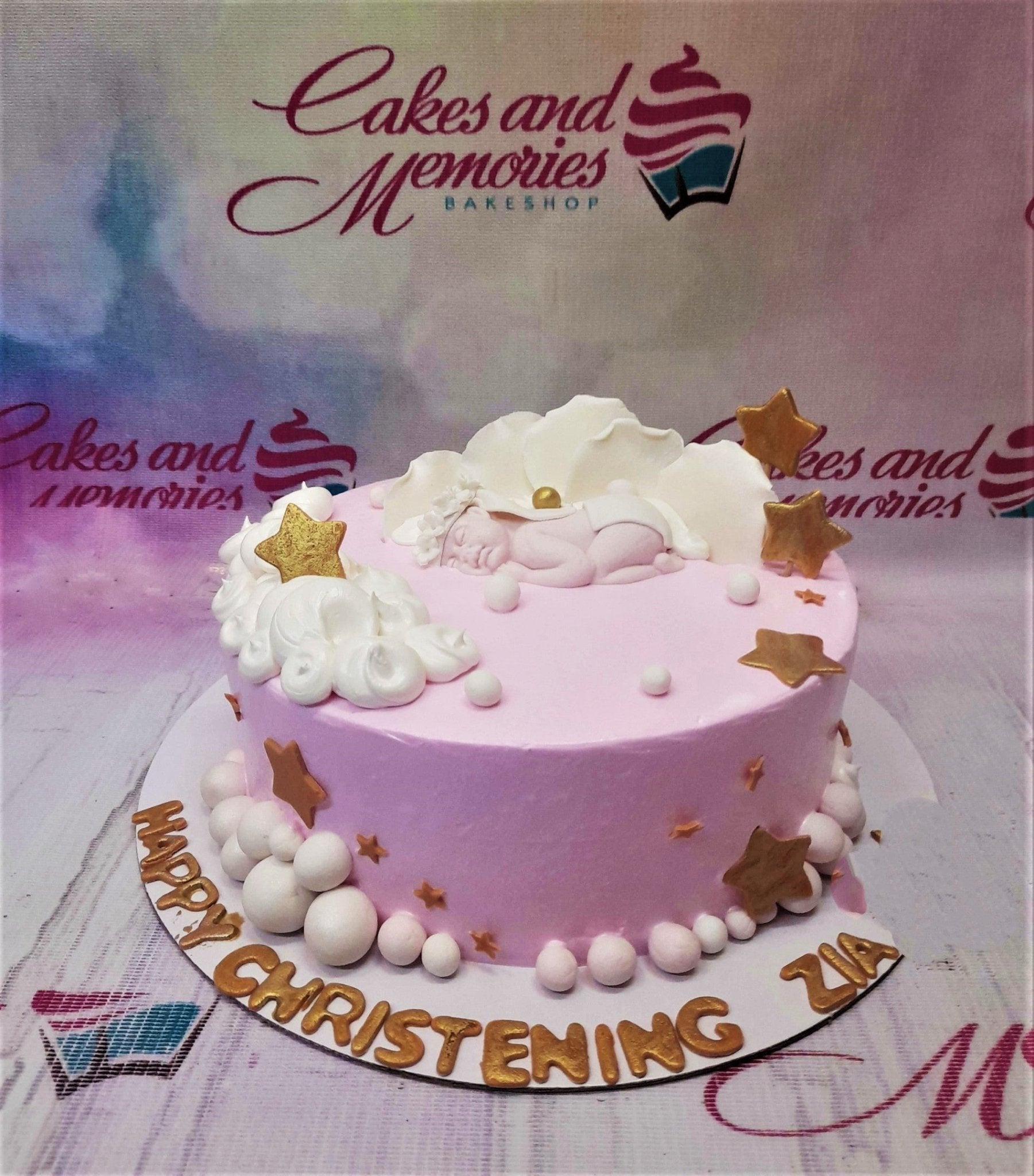 Christening Cake – Buttercream NZ