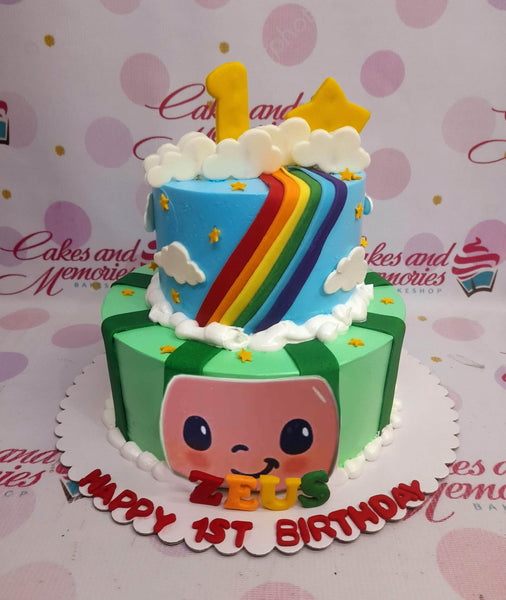 Cocomelon Cake - 2208 – Cakes and Memories Bakeshop