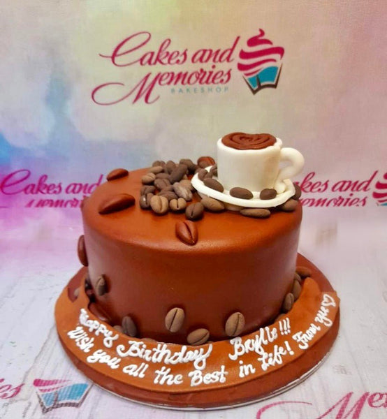 Coffee Layer Cake (Espresso Cake) - The Flavor Bender