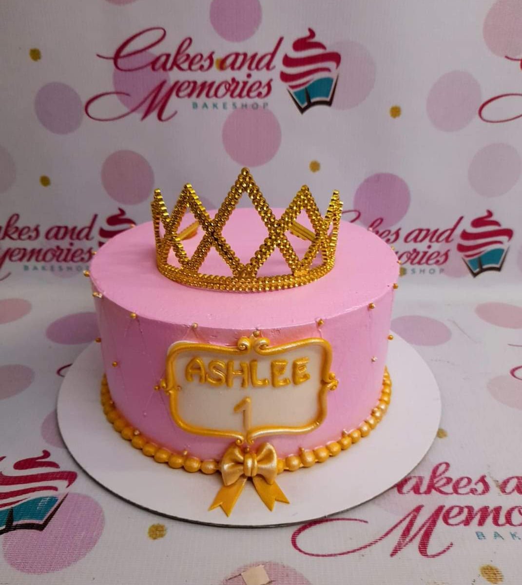 First Birthday Princess Crown Theme Cake | forum.iktva.sa