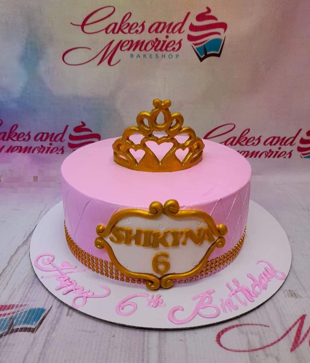 Efavormart Rose Gold Metal Princess Crown Cake Topper Birthday Cake Wedding  Decoration For Wedding Birthday Party Special Event - Walmart.com