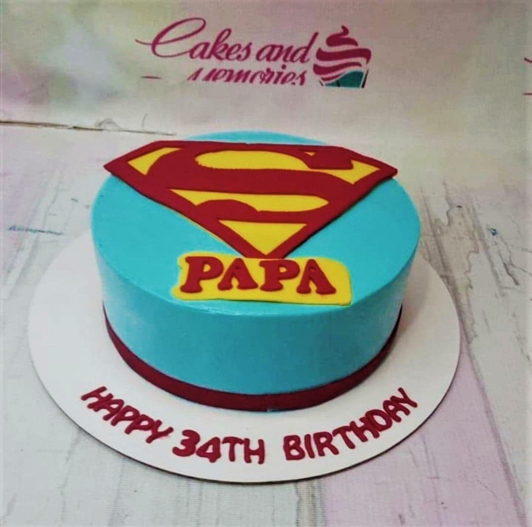Batman Superman Cake | bakehoney.com