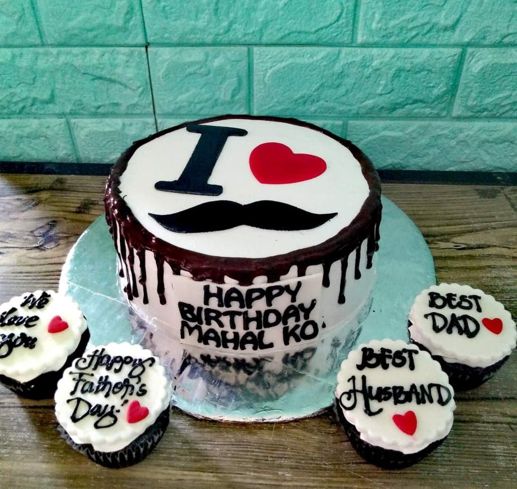 Birthday cake for husband 🎂 Flavour - black forest #blackforestcake  #birthdaycakes #birthdaycake #cakeforhusband #couplecake… | Instagram