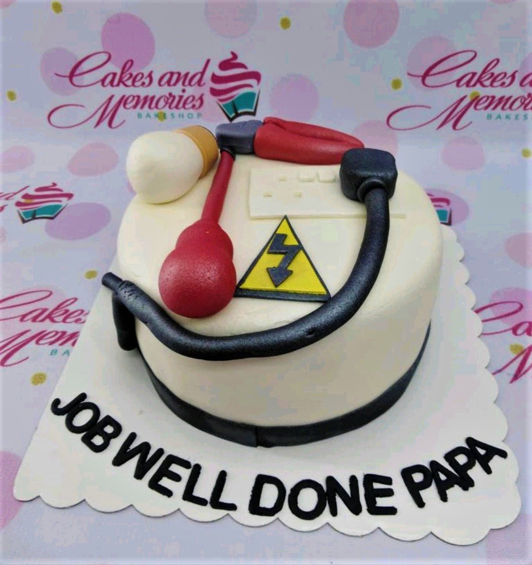 Congrats Joseph on obtaining your electrician licence – Maria's Marvellous  Cakes