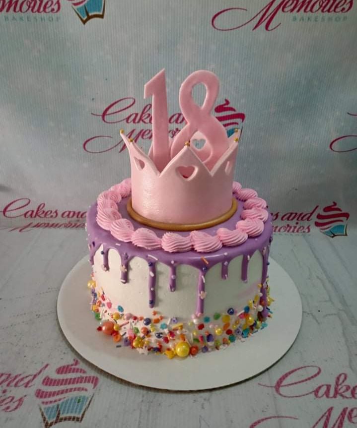 18th Birthday Cake – Ann's Designer Cakes