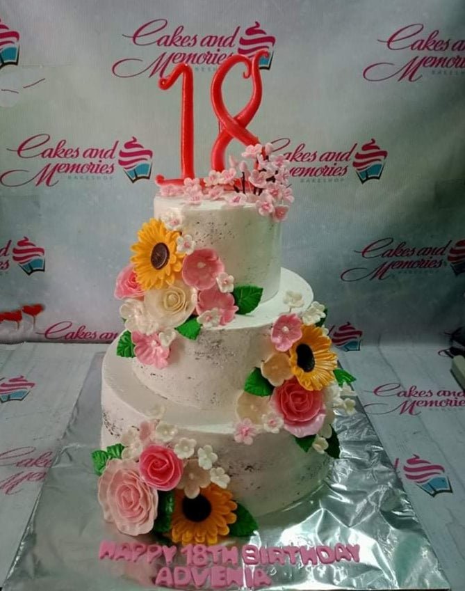 Debut Cake - 3286 – Cakes and Memories Bakeshop