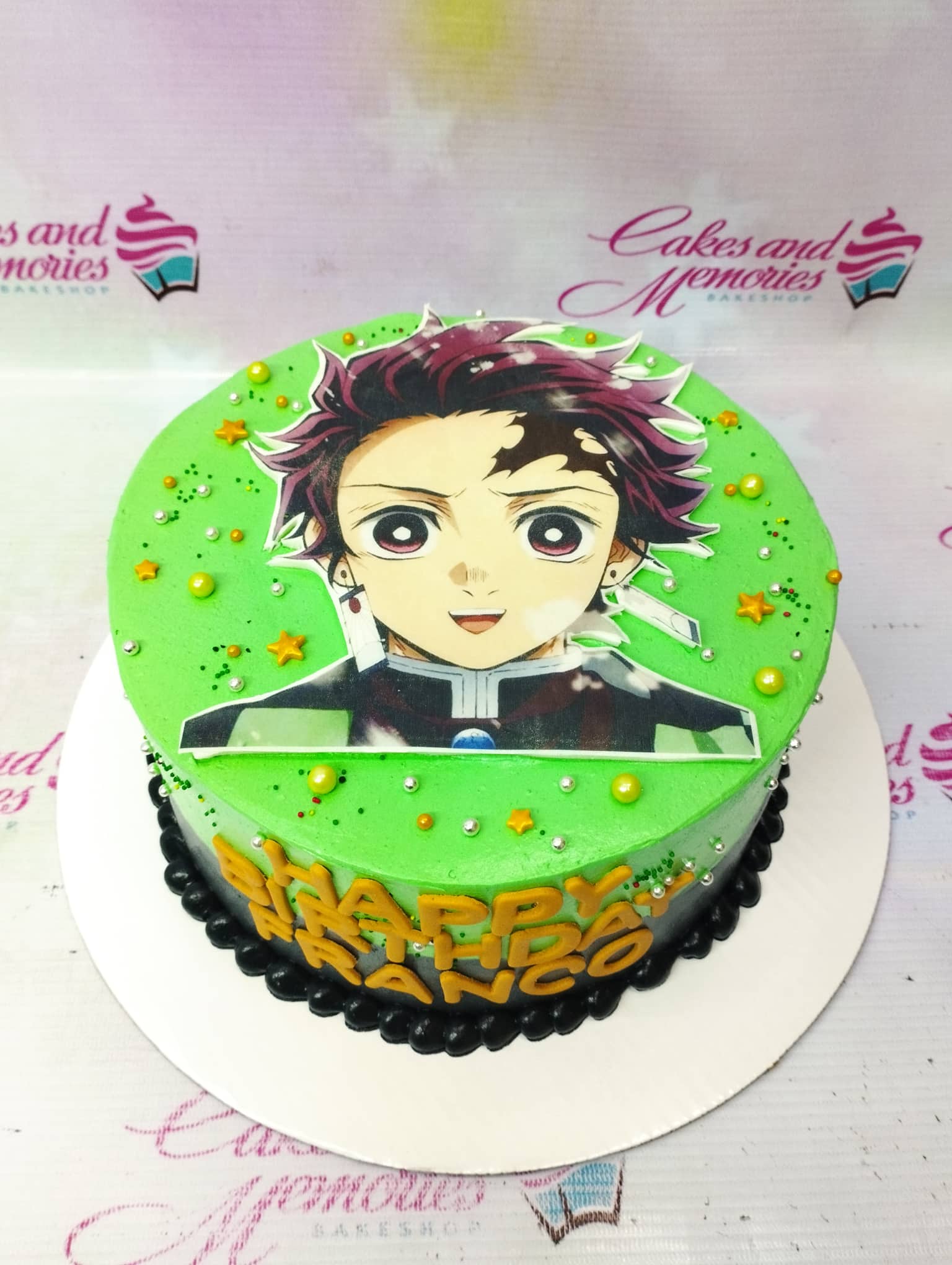 Haikyuu Anime cake SG/Anime comic cake singapore - River Ash Bakery