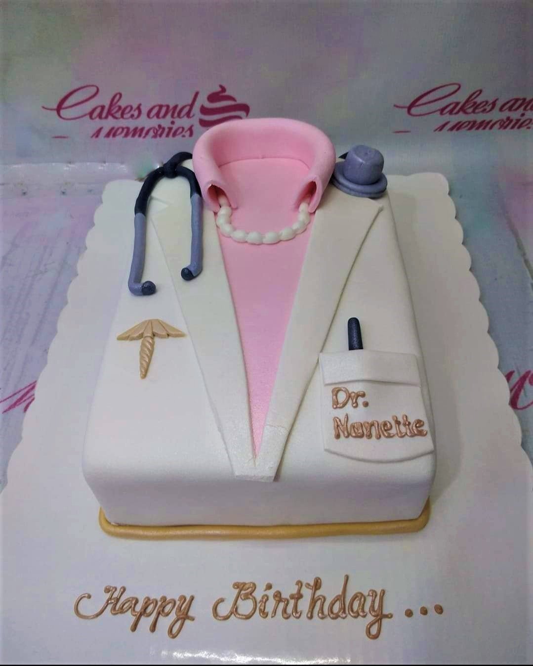 Working Doctor cake – Creme Castle