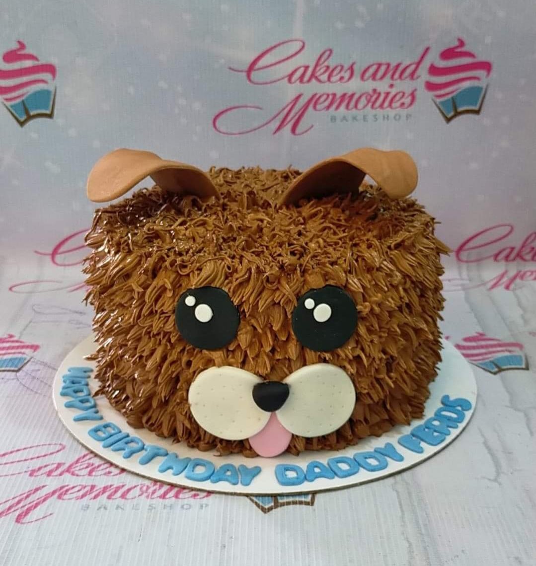 Dog Cake - 1101 – Cakes and Memories Bakeshop