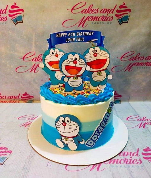 Shop for Fresh Happy Doraemon Theme Cake online - Raiganj