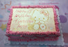 characters

This beautiful Hello Kitty Cake is perfect for any special occasion. It features pink Sanrio characters on top and an edible photo of your choice. The cake is made with high-quality ingredients and is sure to impress your baby or birthday celebrant. It is a great way to make memories with custom decorated cakes.