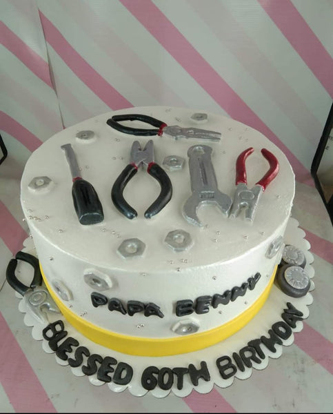Customised theme cake for mechanical engineer..⚒️🪛🔨 . . .  #sanacookingclasses #happycustomers #homemade #delicious #yummy #in... |  Instagram