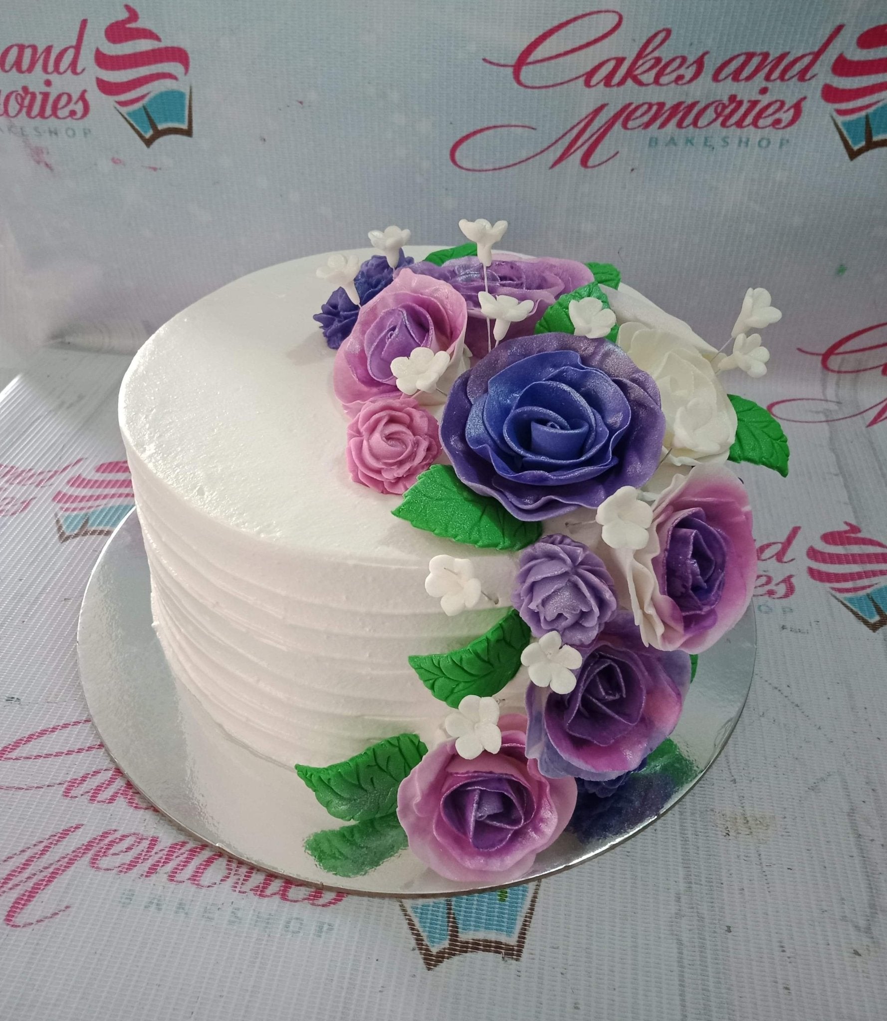 Flower Design Birthday Cake | floral cake designs birthday | Yummy cake