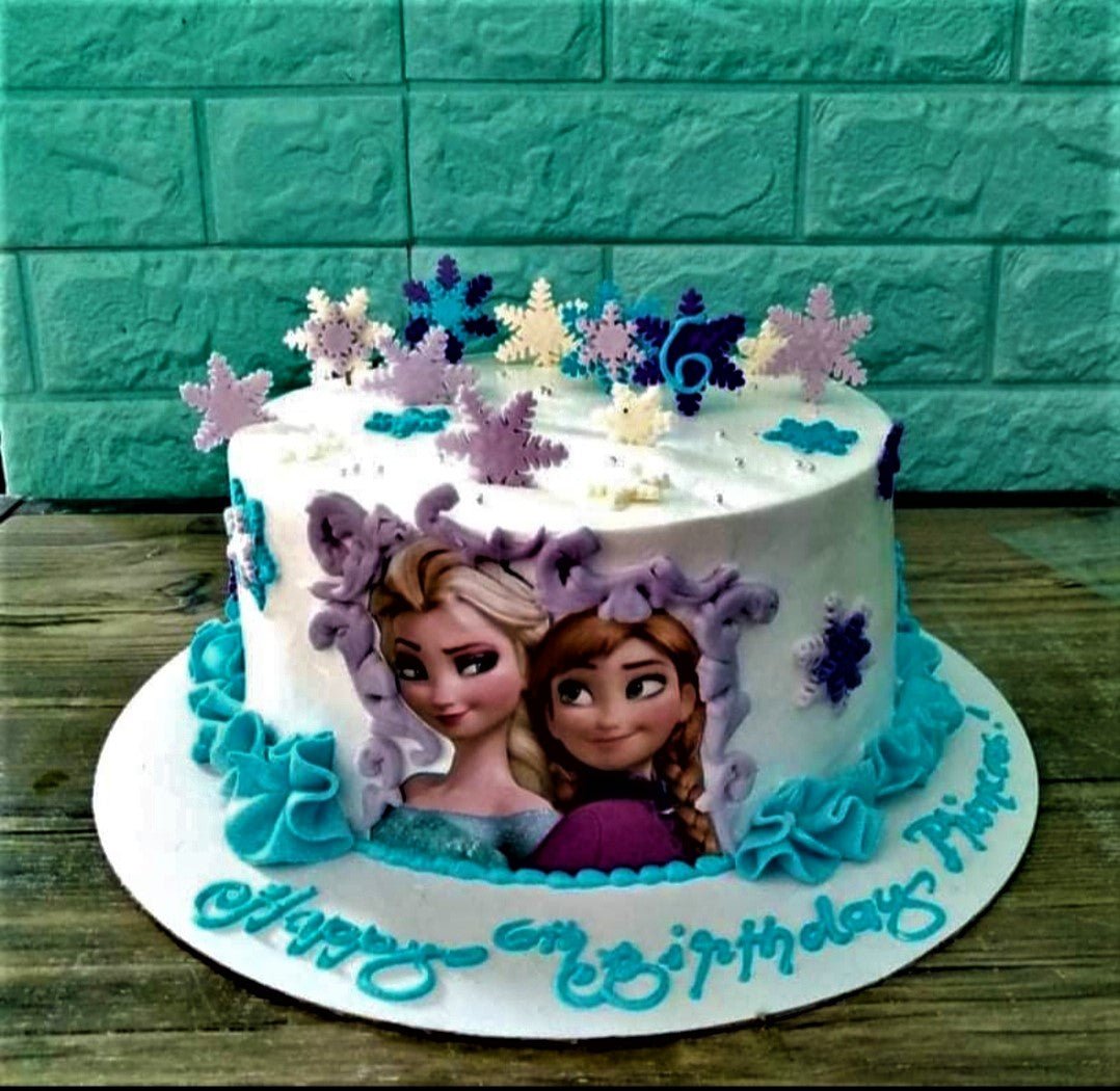 Elsa Princess Cake, Order customised birthday cakes online – Kukkr