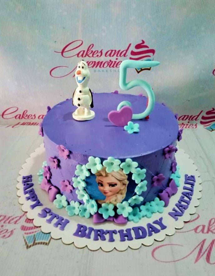 Frozen Princess Elsa Anna Cake